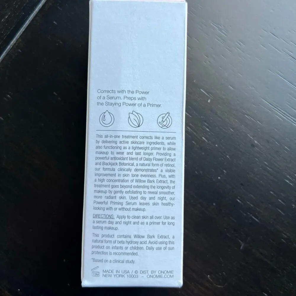 Onomie Powerful Priming Serum 1 fl oz NIB